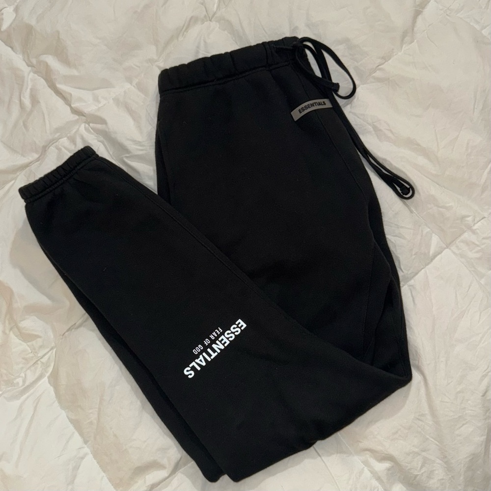 Fear of God Essentials Jogger Sweatpants Black Medium